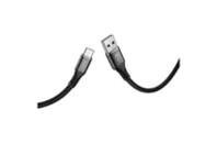 Дата кабель USB 2.0 AM to Type-C 1.0m Jagger T-C814 Black T-PHOX (T-C814 black)