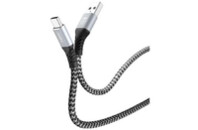 Дата кабель USB 2.0 AM to Type-C 1.0m Jagger T-C814 Grey T-PHOX (T-C814 grey)