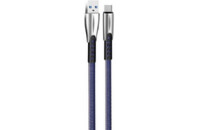 Дата кабель USB 2.0 AM to Type-C 1.0m zinc alloy blue ColorWay (CW-CBUC012-BL)