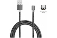 Дата кабель USB 2.0 AM to Type-C 1.2m Magneto grey XoKo (SC-355a MGNT-GR)