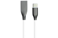 Дата кабель USB 2.0 AM to Type-C 2.0m white PowerPlant (CA910748)