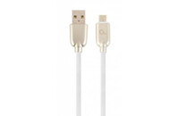 Дата кабель USB 2.0 Micro 5P to AM Cablexpert (CC-USB2R-AMmBM-1M-W)