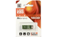 USB флеш накопитель Mibrand 16GB Сhameleon Light Green USB 2.0 (MI2.0/CH16U6LG)