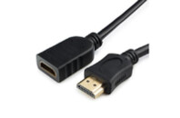 Кабель мультимедийный HDMI M to HDMI F 0.5m Cablexpert (CC-HDMI4X-0.5M)