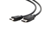 Кабель мультимедийный Display Port to HDMI 1.8m Cablexpert (CC-DP-HDMI-6)