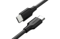 Дата кабель USB Type-C to Type-C 1.0m US316 100W 5A Alum. (Black) Ugreen (70427)