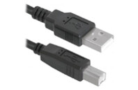 Кабель для принтера USB 2.0 AM/BM 1.8m Defender (83763)