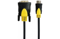 Кабель мультимедийный HDMI to DVI 1.8m 2-side V1.3 19-pin Maxxter (CCBP-HDMI-DVI-1.8)