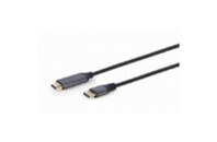 Кабель мультимедийный DisplayPort to HDMI 1.8m 4K 60Hz Cablexpert (CC-DP-HDMI-4K-6)