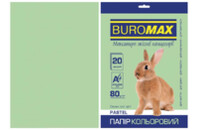 Бумага Buromax А4 PASTEL, light green, 20 sheets, 80g (BM.2721220-15)