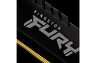 Модуль памяти для компьютера DDR4 16GB (2x8GB) 2666 MHz Fury Beast Black Kingston Fury (ex.HyperX) (KF426C16BBK2/16)