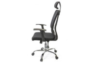 Офисное кресло Аклас Сити CH SR(L) Чёрное (9703)