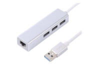 Переходник Maxxter USB to Gigabit Ethernet, 3 Ports USB 3.0 (NEAH-3P-01)