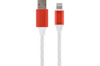Дата кабель USB 2.0 AM to Lightning 1.0m 2A Cablexpert (CC-USB-8PLED-1M)