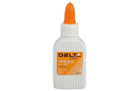 Клей Delta by Axent White glue, PVA, 50 мл, cap dispenser (D7121)