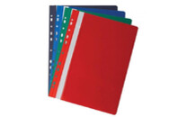 Папка-скоросшиватель Buromax A4, perforated, PVC, assorted colors/ PROFESSIONAL (BM.3331-99)