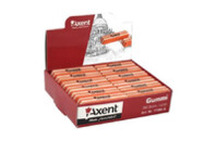 Ластик Axent soft, double-colored (white-red) (display) (1184-А)