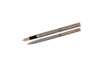 Ручка перьевая Regal комплект перо + шариковая в подарочном футляре Сталь (R68007.L.BF)