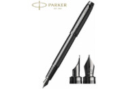 Ручка перьевая Parker IM 17 Achromatic Black BT  FP F (22 911)
