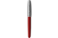 Ручка перьевая Parker SONNET 17 Essentials Metal Red Lacquer CT  FP F (83 611)