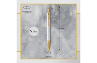 Ручка шариковая Parker IM 17 Premium Pearl GT BP (24 732)