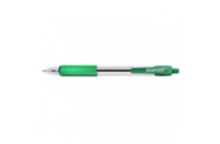 Ручка шариковая Stanger автоматическая 1,0 мм, с грипом, зеленая (18000300041)