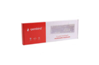 Клавиатура Gembird KB-UML3-01-W-UA USB White (KB-UML3-01-W-UA)