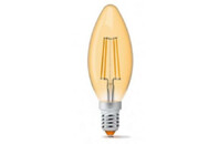 Лампочка TITANUM Filament C37 4W E14 2200K бронза (TLFC3704142A)