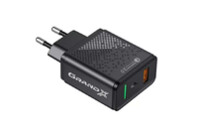 Зарядное устройство Grand-X QC3.0 18W + Lightning cable (CH-650L)