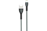 Дата кабель USB 2.0 AM to Lightning 1.0m ColorWay (CW-CBUL041-GR)