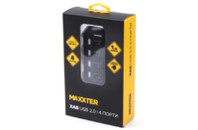 Концентратор Maxxter 4 x USB 2.0 Type-A 1m cable + 5V1A adapter (HU2A-4P-AC-02)