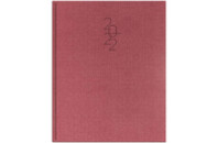 Еженедельник Brunnen Датированный 2022 Бюро Tweed красный А4-152 страницы (73-761 32 202)