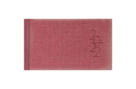 Еженедельник Brunnen Датированный 2022 карманный Tweed красный А6 144 страницы (73-755 32 202)