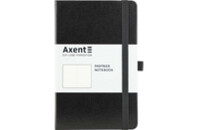 Книга записная Axent Partner 125х195 мм без линовки 96 листов Черная (8307-01-A)