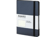 Книга записная Axent Partner Soft 125х195 мм в точку 96 листов Серебристо-синяя (8310-14-A)