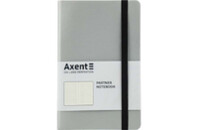 Книга записная Axent Partner Soft 125х195 мм в точку 96 листов Серебристая (8312-34-A)