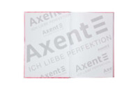 Книга записная Axent Pastelini А4 в твердой обложке 96 листов клетка Розовая (8422-410-A)