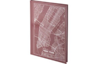 Книга записная Axent Maps New York А4 в твердом переплете 96 листов в клетку (8422-543-A)