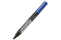 Маркер Centropen Permanent 8576 1-4,6 мм, chisel tip, blue (8576/03)