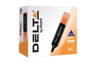 Маркер Delta by Axent Highlighter D2501, 2-4 мм, chisel tip, yellow (D2501-08)