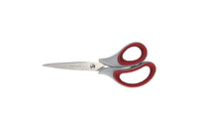 Ножницы Axent Duoton Soft, 16,5см, gray-red (6101-06-А)