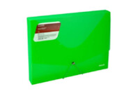 Папка на резинках Axent A4 800 мкм Transparent green (1502-26-A)