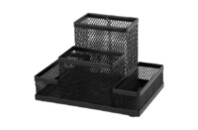 Подставка для мелочей Axent 155x103x100мм, wire mesh, black (2117-01-A)