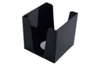 Подставка-куб для писем и бумаг КіП 90х90х90 мм черный (BOXP-KIP-BK999B)
