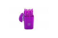 Подставка для ручек Buromax Rubber Touch Квадратная Фиолетовая (BM.6352-07)