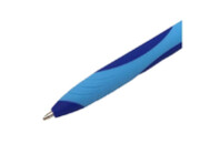 Ручка шариковая H-Tone автоматическая 0,7мм, голубой корпус, синяя, уп. 12 шт (PEN-HT-JJ20164)