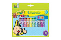 Фломастеры Crayola Mini Kids Мои первые фломастеры Washable12 шт (256257.112)