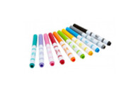 Фломастеры Crayola Набор Washable Тонкая линия для рисования на ткани 10 шт (256353.012)