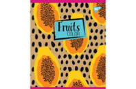 Тетрадь Yes А5 Fruits Color Крафт 24 листов клетка 5 дизайнов (765107)