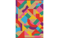 Тетрадь Yes А4 Square Color Abstract клетка 48 листов (681558)